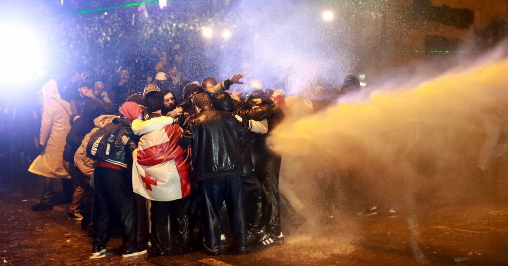 Violent Tbilisi Protests