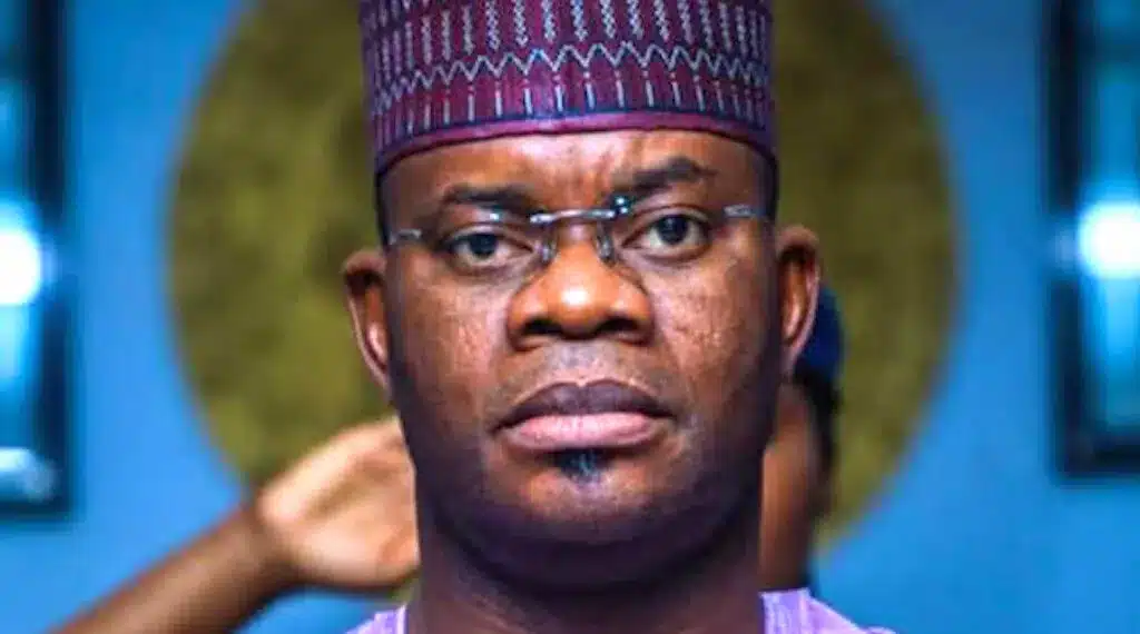Yahaya Bello Frowning