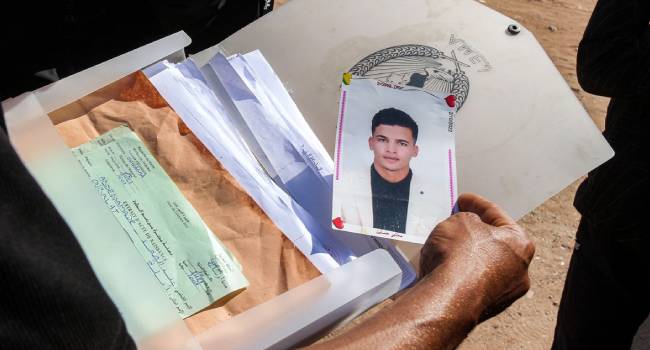 A Picture And Other Documents Belonging To Abdessamad Oubella