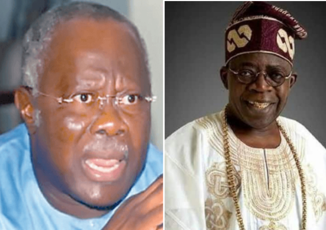 Bode George. Tinubu Bode George. Tinubu