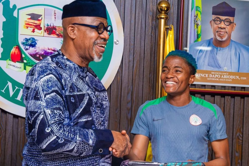 Gov Abiodun And Super Falcons Gov Abiodun And Super Falcons