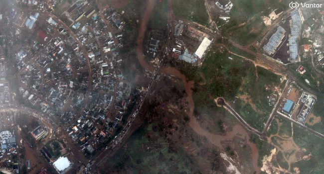 Handout Satellite Image By Vantor