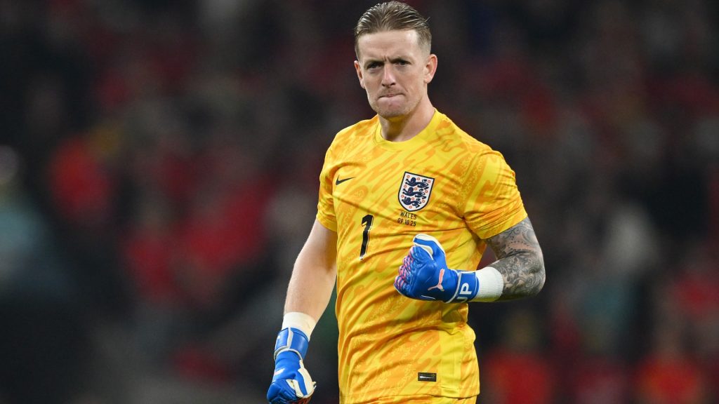 Jordan Pickford England Celebrates Teams 1030024745