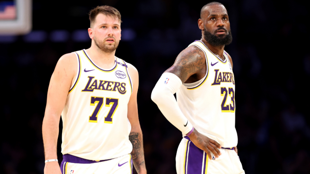 Luka Doncic Lebron Getty