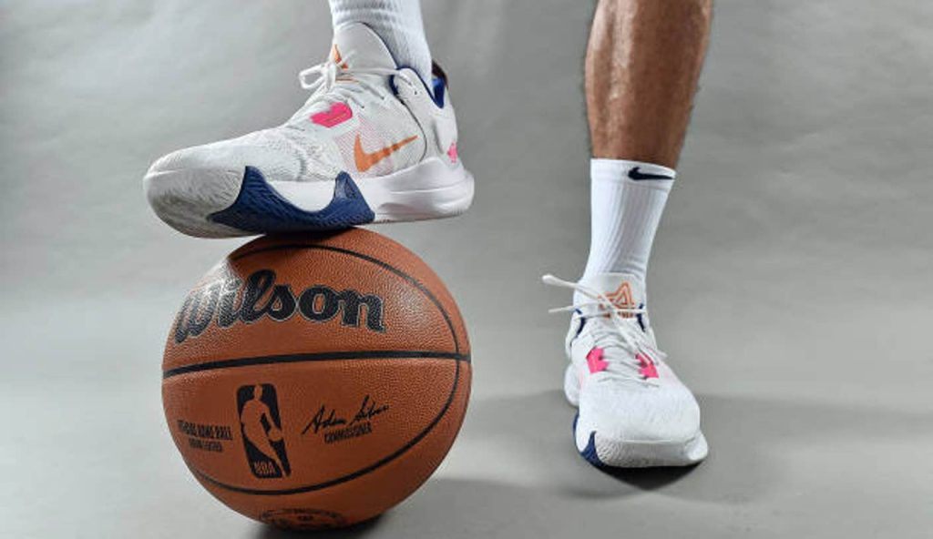 Memphis Tennessee The Shoes Of Santi Aldama Of The Memphis Grizzlies During Memphis Grizzlies