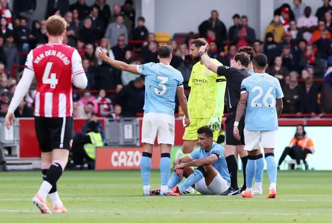 Rodri Manchester City Goes Injury 10291312802