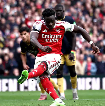 Saka Goal West Ham 0 H6B96Dkc2