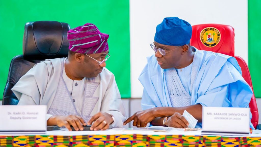 Sanwo Olu And Hamzat Sanwo Olu And Hamzat