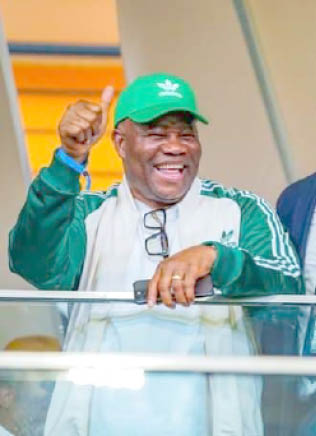 Senate President Senator Godswill Akpabio