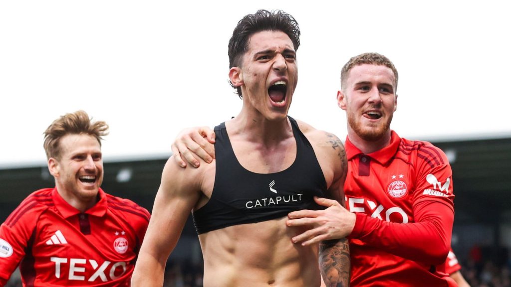 Skysports Marko Lazetic Aberdeen 7054636