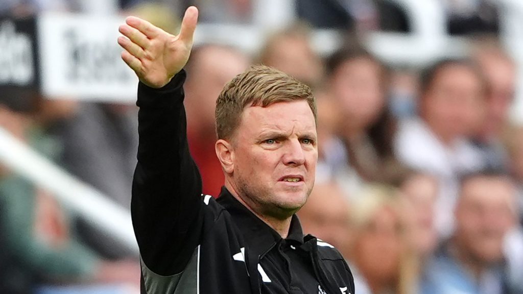 Skysports Newcastle Boss Eddie Howe 6987130
