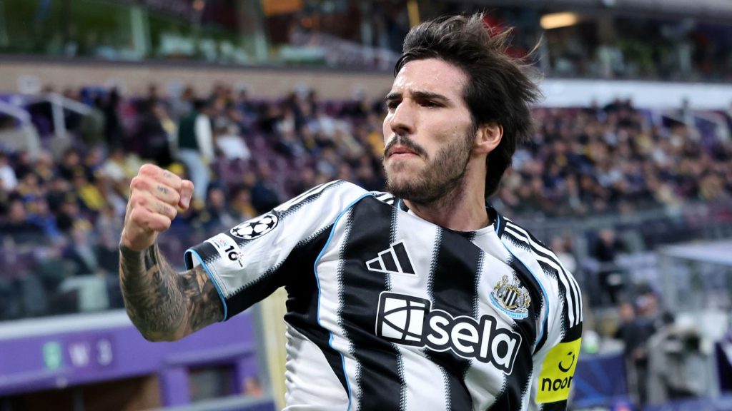 Skysports Sandro Tonali Newcastle 7058302