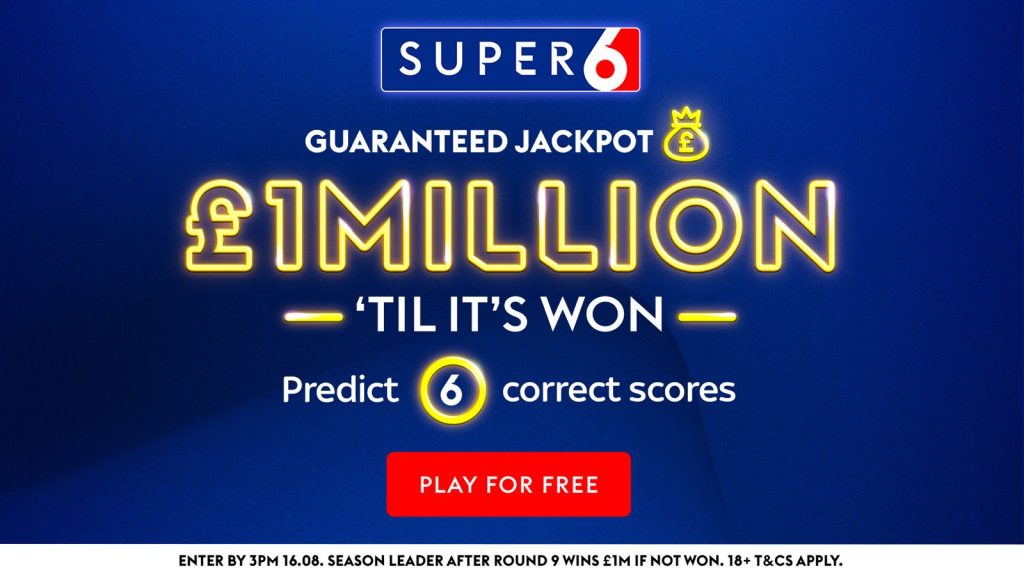 Skysports Super 6 Sky Bet 6982498