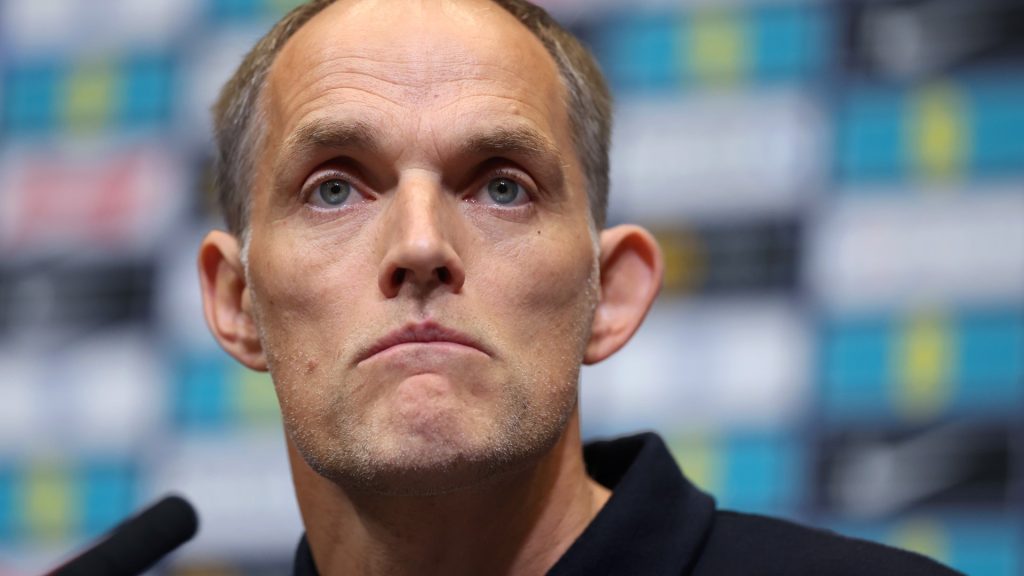Thomas Tuchel Head Coach England 1028519556