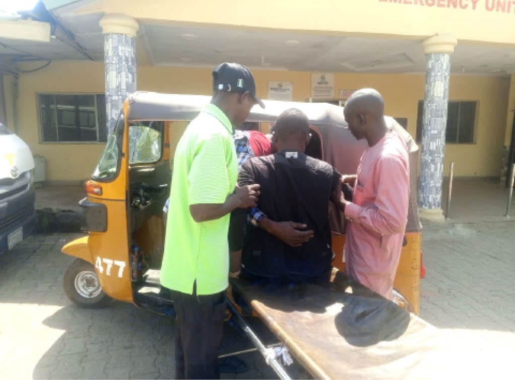 A Patient Being Taken Out Of The Kubwa General Hospital In Abuja On Sunday
