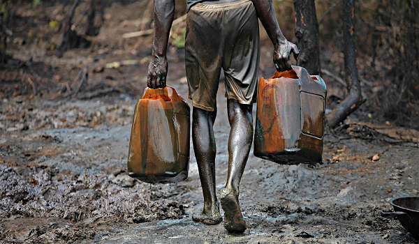 An Image Used To Illustrate Oil Theft
