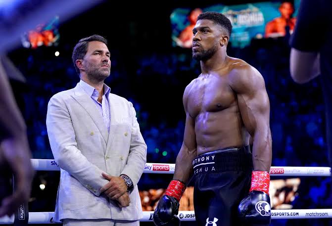 Anthony Joshua And Eddie Hearn Anthony Joshua And Eddie Hearn