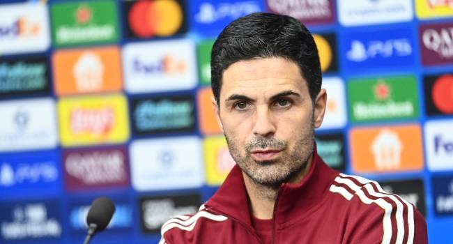 Arsenals Spanish Coach Mikel Arteta