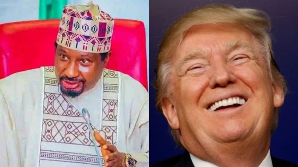 Barau Jibrin And Trump Barau Jibrin And Trump