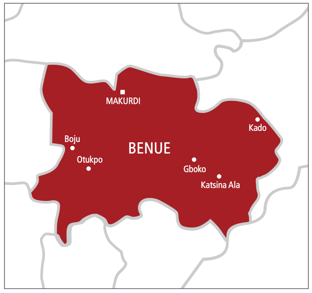 Benue Map Benue Map
