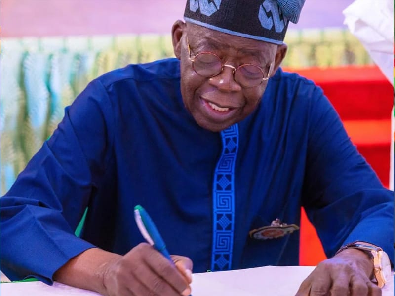 Bola Tinubu Sign Bola Tinubu Sign