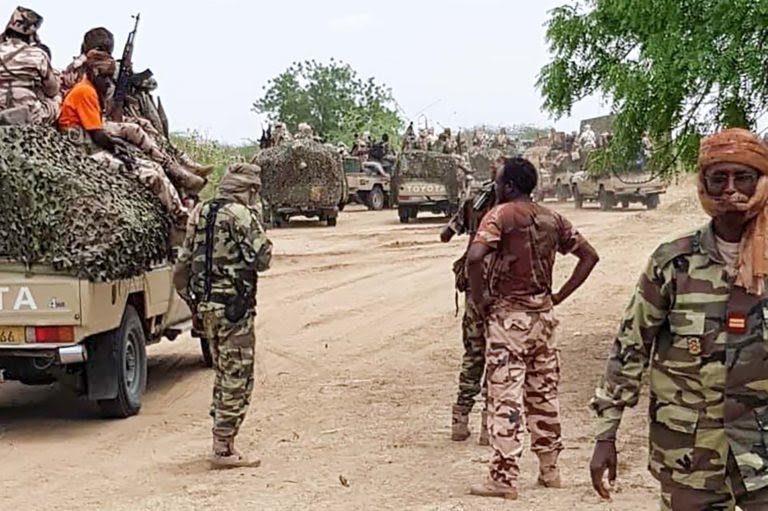 Chad Military Chad Border To Nigeria Chad Military Chad Border To Nigeria