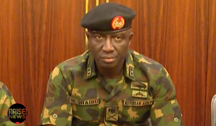Chief Of Army Staff Major General W. Shaibu