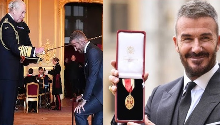 David Beckham Formally Knighted By King Charles Iii At Windsor Castle