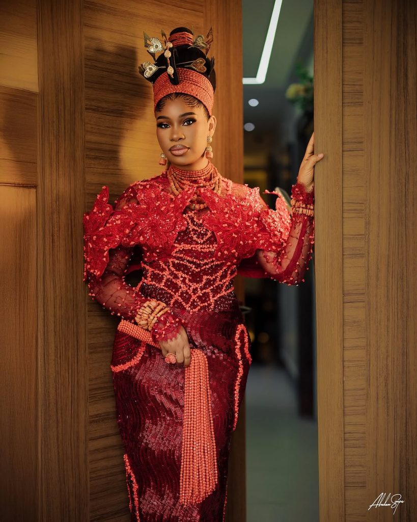 Edo Bridal Look6