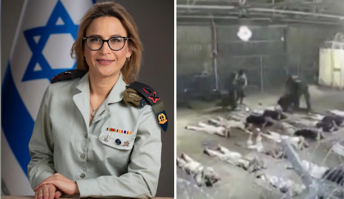 Former Israeli Military Top Lawyer Arrested Over Leaked Video Showing Alleged Palestinian Detainee Abuse Former Israeli Military Top Lawyer Arrested Over Leaked Video Showing Alleged Palestinian Detainee Abuse