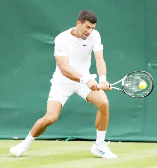 Former World Number One Novak Djokovic Former World Number One Novak Djokovic