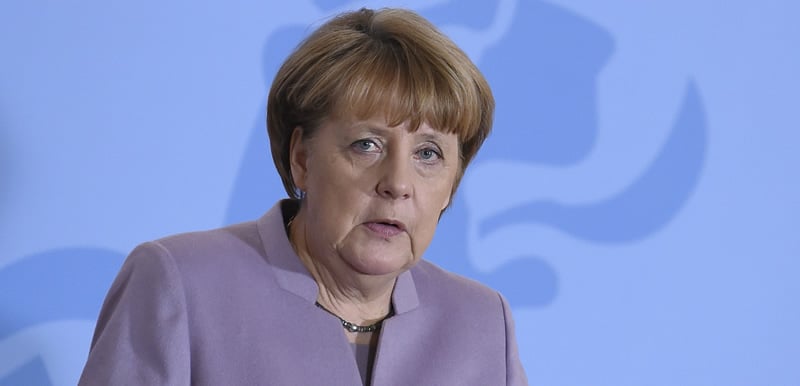German Chancellor Angela Merkel