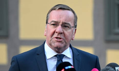 Germanys Defence Minister Boris Pistorius Germanys Defence Minister Boris Pistorius