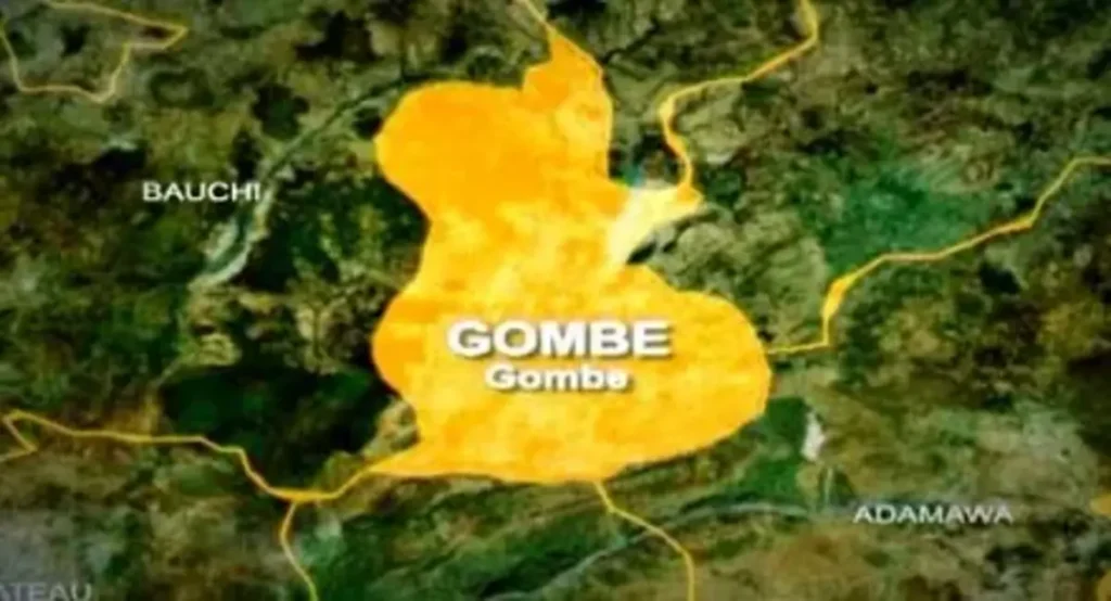 Gombe State Map 1 Gombe State Map 1