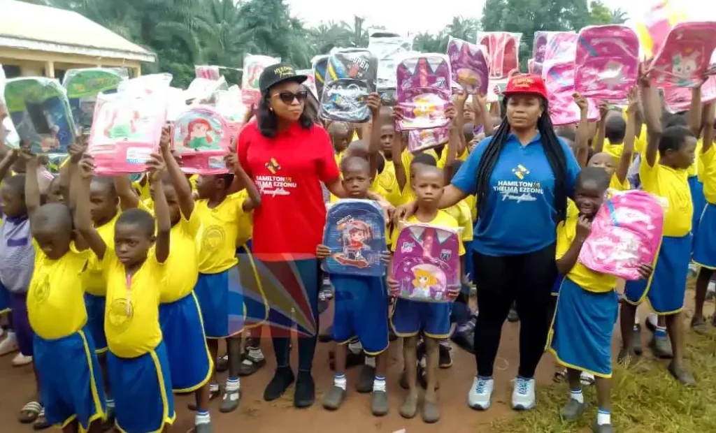 Hamilton And Thelma Ezeonu Foundation Distributes School Bags To Pupils In Idemili South Local Government1 1040X630 1 Hamilton And Thelma Ezeonu Foundation Distributes School Bags To Pupils In Idemili South Local Government1 1040X630 1