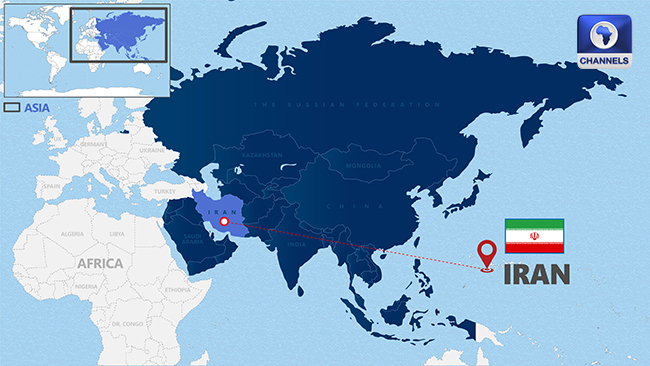 Iran Country Map Iran Country Map