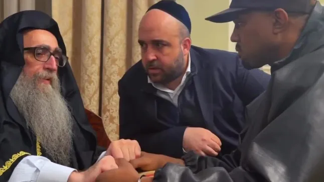 Kanye West And Rabbi