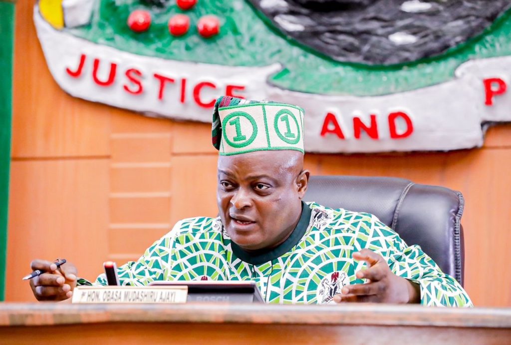 Lagos State Assembly Speaker Obasa Mudashiru Ajayi