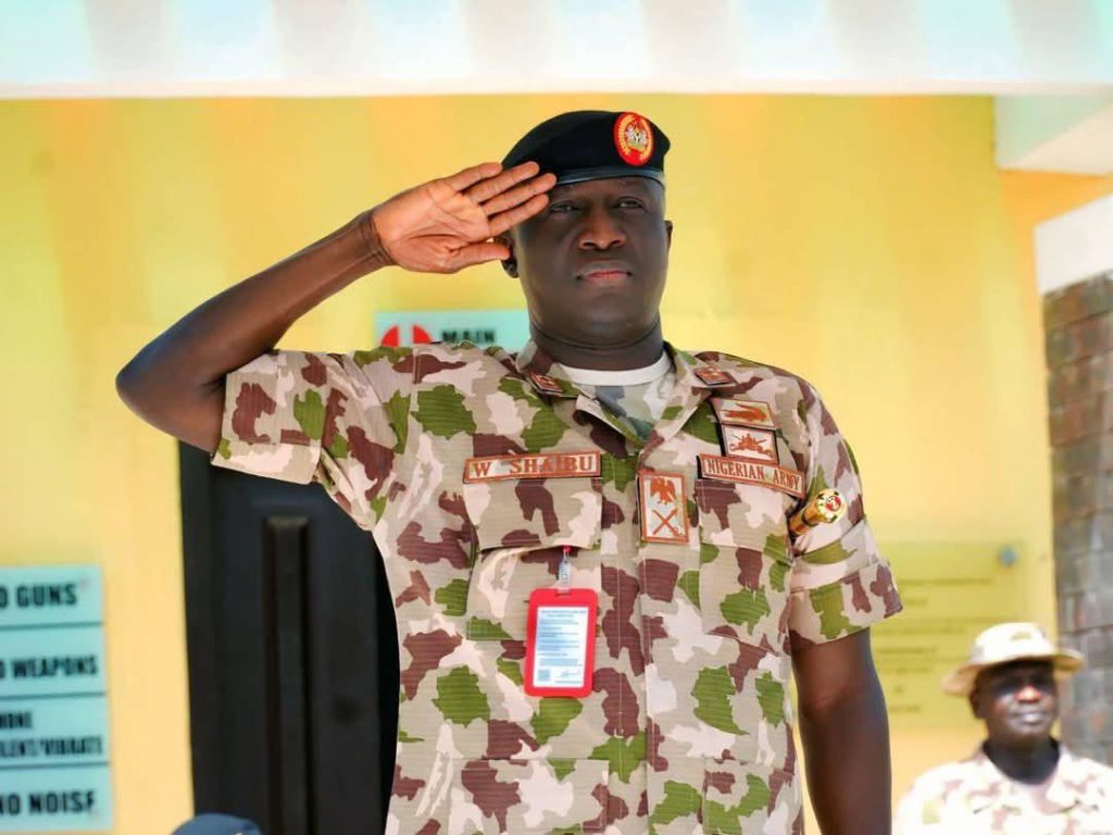 Major General W. Shaibu As The New Chief Of Army Staff Major General W. Shaibu As The New Chief Of Army Staff