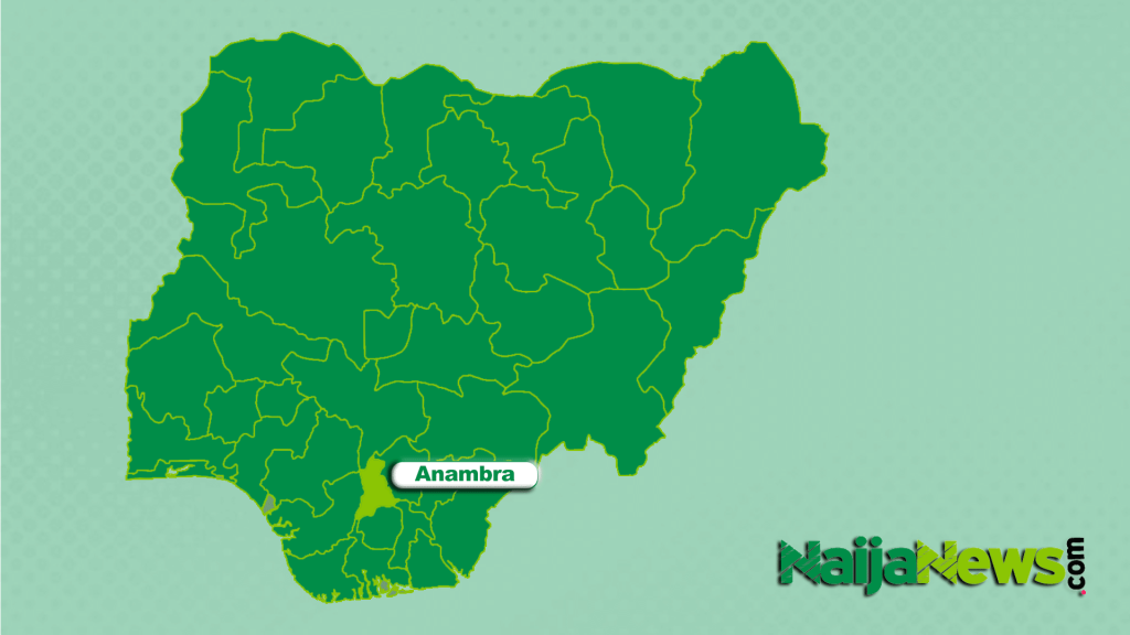 Map Of Anambra State Nigeria