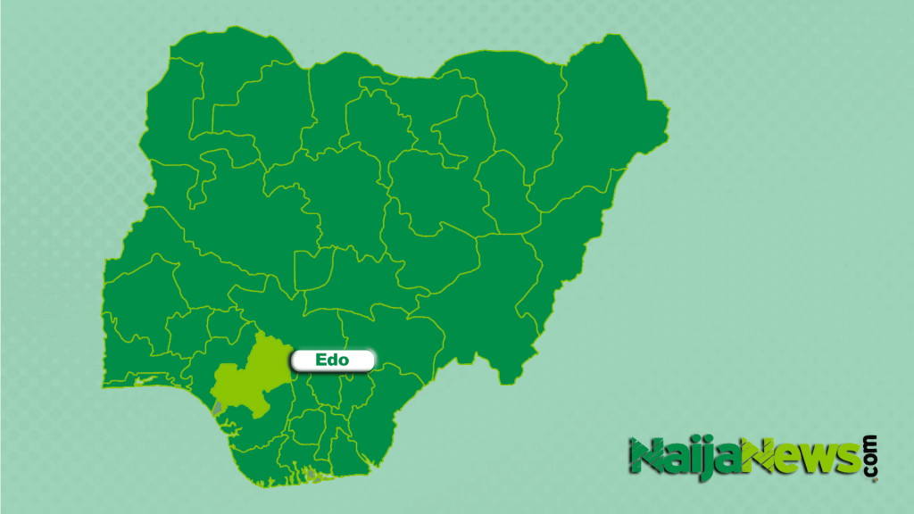 Map Of Edo State Nigeria