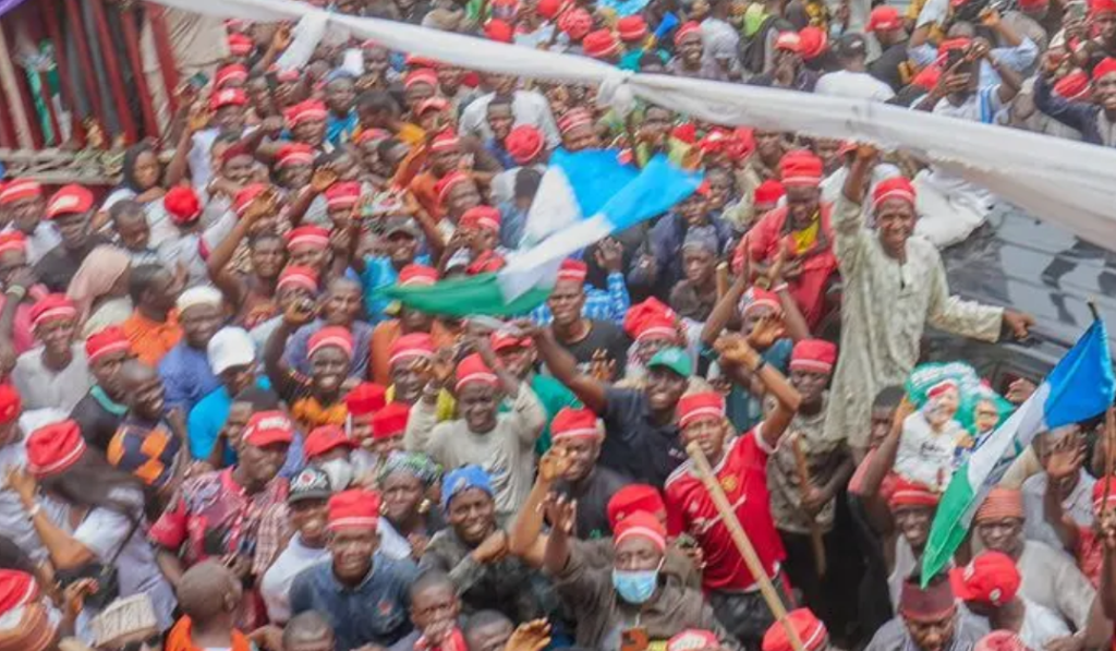 Nnpp Members With Kwankwasiyya Red Caps Nnpp Members With Kwankwasiyya Red Caps