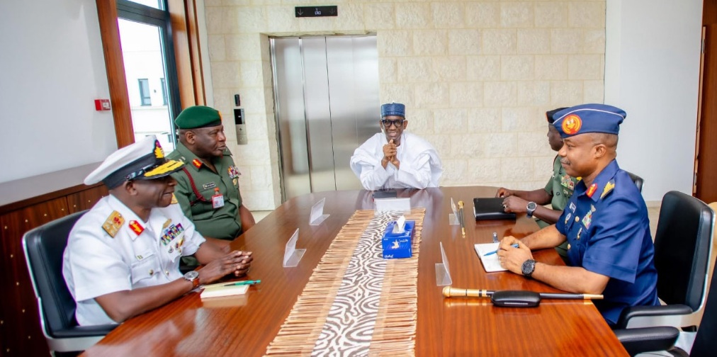 Nsa Ribadu And Service Chiefs Nsa Ribadu And Service Chiefs