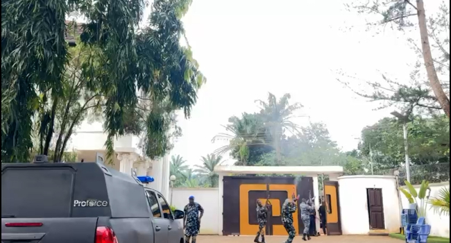 Policemen At Soludos Residence 1