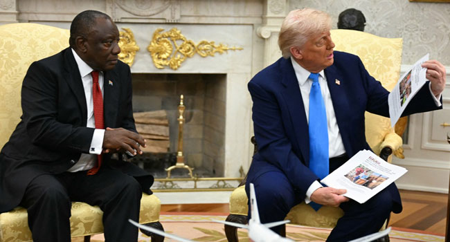Ramaphosa Trump Ramaphosa Trump
