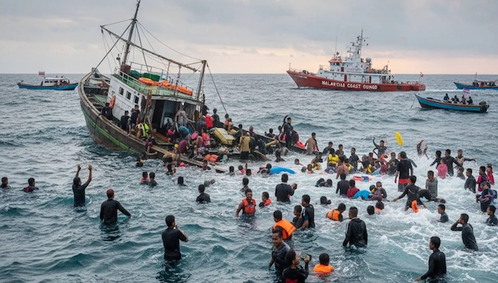 Rohingya Migrant Boat Sinks Near Thai Malaysia Border 11 Dead Dozens Missing Rohingya Migrant Boat Sinks Near Thai Malaysia Border 11 Dead Dozens Missing