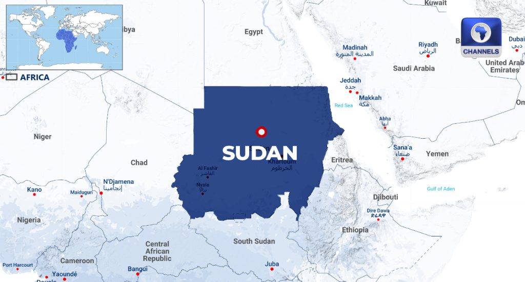 Sudan Map Hd