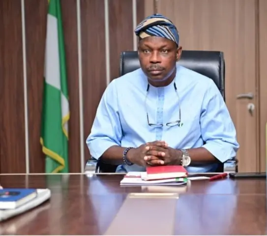 The Minister Of State For Health And Social Welfare Dr. Iziaq Salako