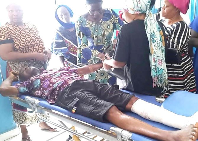 The Victim At The Hospital