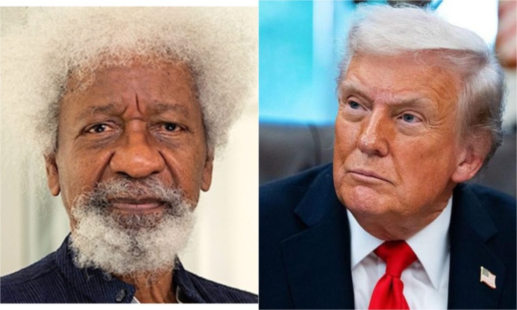 Trump And Soyinka Trump And Soyinka
